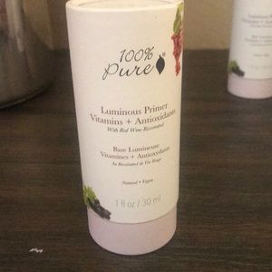 100% pure luminous primer vitamins, NIB